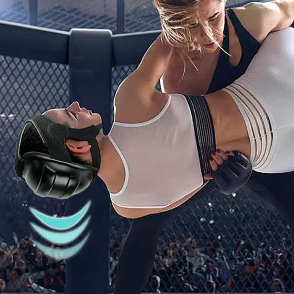 Head Gear For Boxing Men Adjustable Martial Arts Headgear Boxing Head Gear Brace Sparring Gear For Safety Mma Boxing Muay Thai
