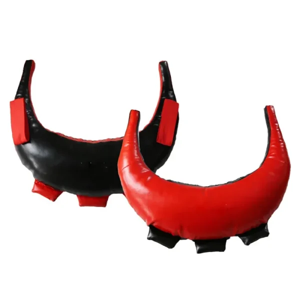 Red Black PU Boxing Training Power Bag - Muay Thai Punching Bag for Gym Weightlifting Strength, Boxing Strength in Bulgaria - Image 3