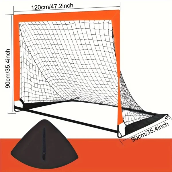 1pcs Portable Soccer Goals for Backyard Indoor and Outdoor Pop Up Soccer Goals Foldable Mobile Training Football Net - Image 2