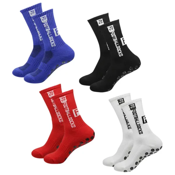 4 Pairs Soccer Socks FS Football Socks - Image 4