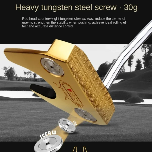 PGM Golf Clubs CNC integration Stainless Steel Shaft Golfing Traning Equipment Unisex Men golf Putter Club Driving Irons TUG024 - Image 4