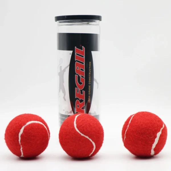 tennis training ball 3pcs sky blue tennis practice ball Colorful padel balls Professtiona Trainingl Tennis No pressure ball - Image 2