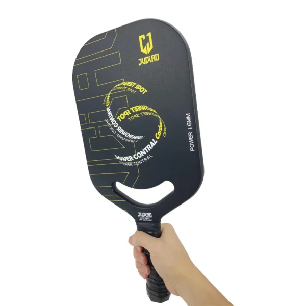 Thermoformed Pickleball Paddle With High Grit & Spin Unibody Edgeless Design Increase The Sweet Spot Pickleball Racket - Image 3