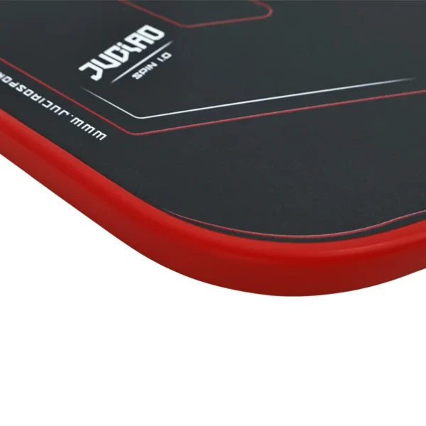 JUCIAO Thermoformed Unibody T700 Raw Carbon Fiber USAPA Approved Pickleball Paddle Spin Textured Surface With Foam Edge - Image 5