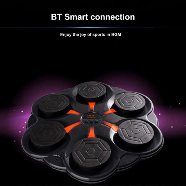 Music Boxing Machine Smart Wall Mounted Music Boxing Music Trainer Boxing Target Trainer Fitness Punching Bag Training Equipment - Image 4