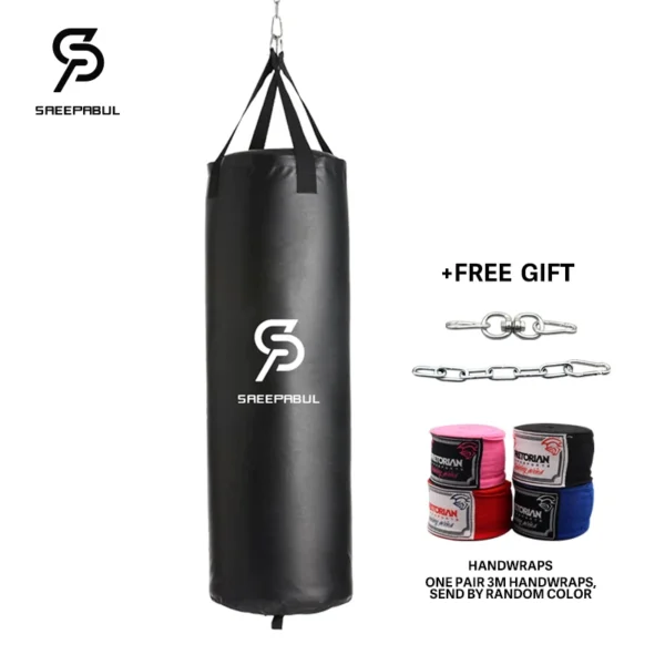 40/46in Professional Boxing Sandbag Punching Bag Training Fitness With Hanging Kick Adults Gym Exercise Empty-Heavy Boxing Bag - Image 2