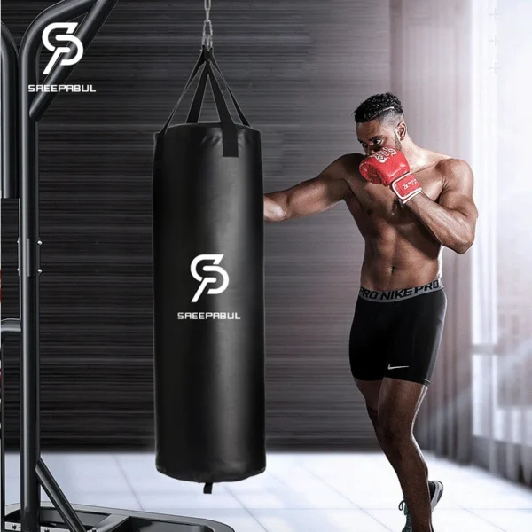 40/46in Professional Boxing Sandbag Punching Bag Training Fitness With Hanging Kick Adults Gym Exercise Empty-Heavy Boxing Bag - Image 3