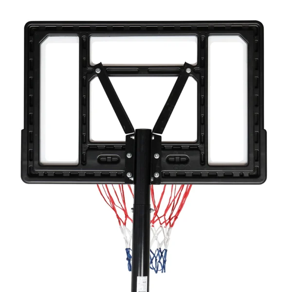 Basketball Hoop Outdoor Portable Basketball Goals, Adjustable Height 7ft - 10ft for Adults & Teenagers - Image 2