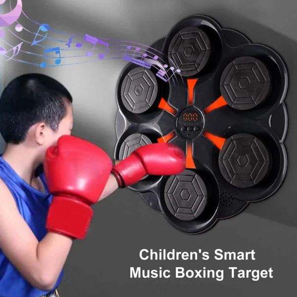 Music Boxing Machine Smart Wall Mounted Music Boxing Music Trainer Boxing Target Trainer Fitness Punching Bag Training Equipment - Image 2