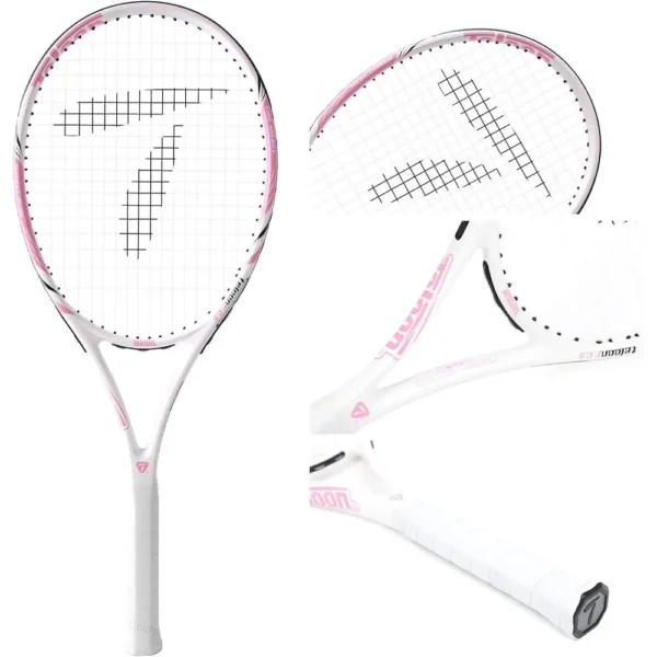 2pcs 27in Adult Tennis Rackets Beginner Recreational Racquet with Overgrip Carry Case Vibration Dampers Balls Men Women - Image 4