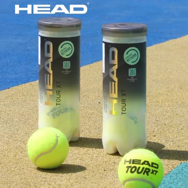 HEAD Professional Tennis Balls Competition Training Tennis Balls High Elastic Resistance TOUR XT Tennis Ball 3 Pieces Per Can - Image 6